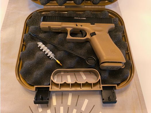 Glock 17 Gen5 BLK-COY - Gas Pistole inkl. Versand / NEU