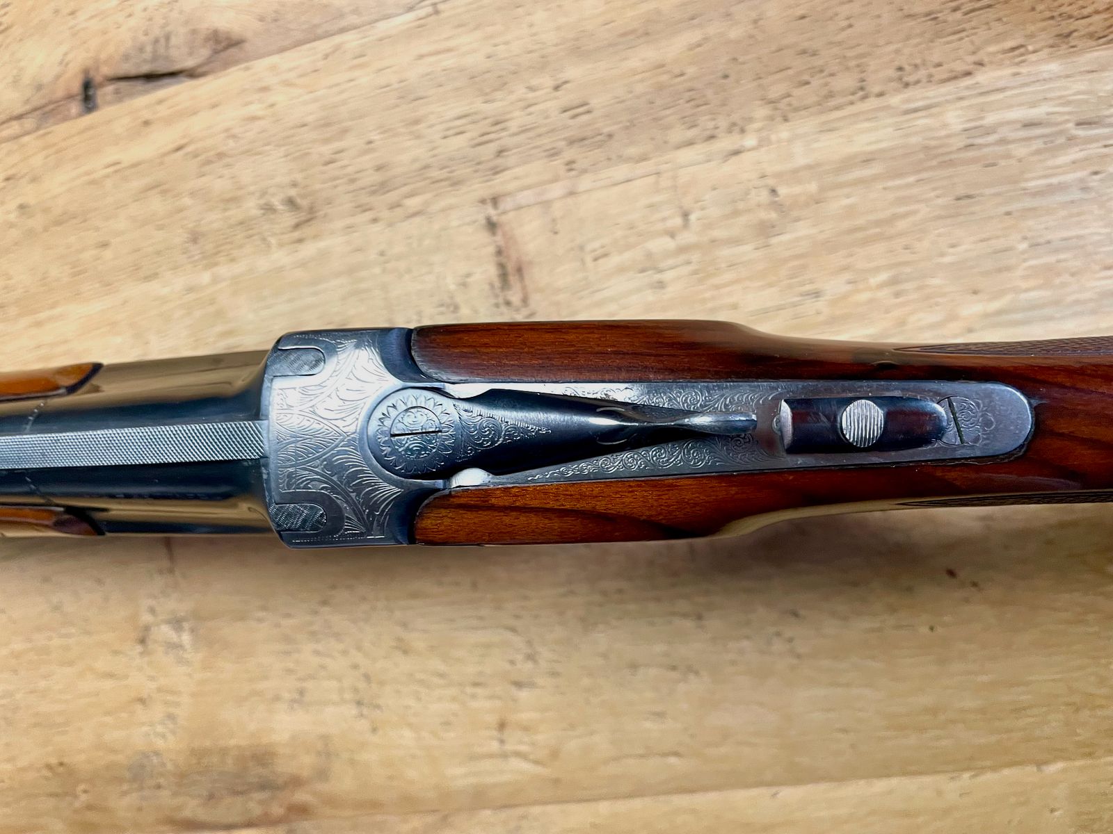 Double-barreled shotgun Kettner Mod. Pointer in caliber 12/70