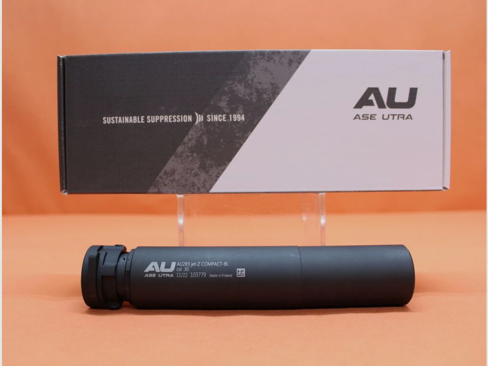 ASE Utra silencer .30 ASE UTRA AU283 jet-Z COMPACT-BL incl. BoreLock interface