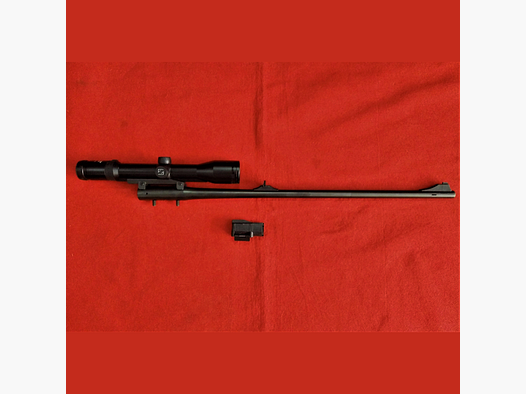 Cañón Blaser R93 de calibre 375 HH con visor Zeiss Diavari VM 1,5-6×42