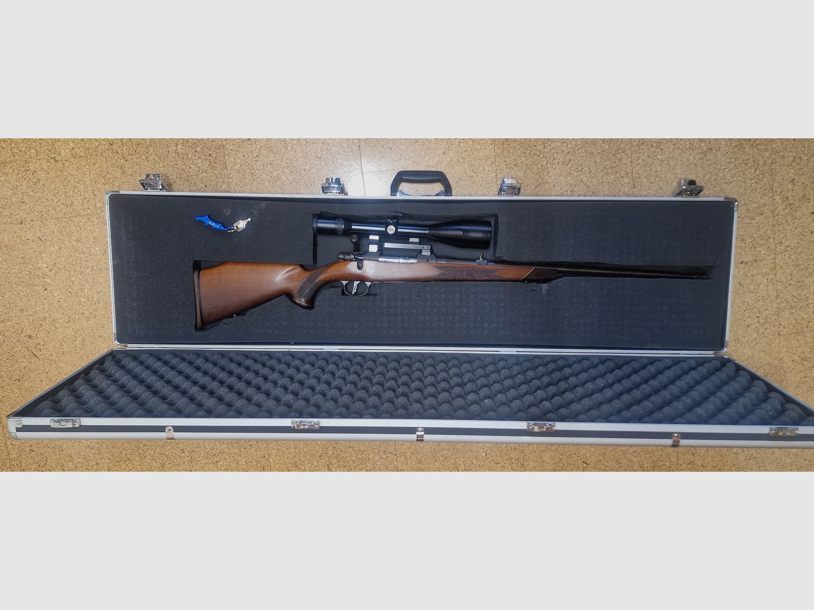 Brünner repeater 7x64 with scope Zeiss 3-12x56