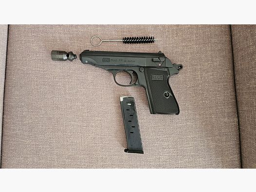 Schreckschusspistole RECK Modell PP Kal. 9mm PAK