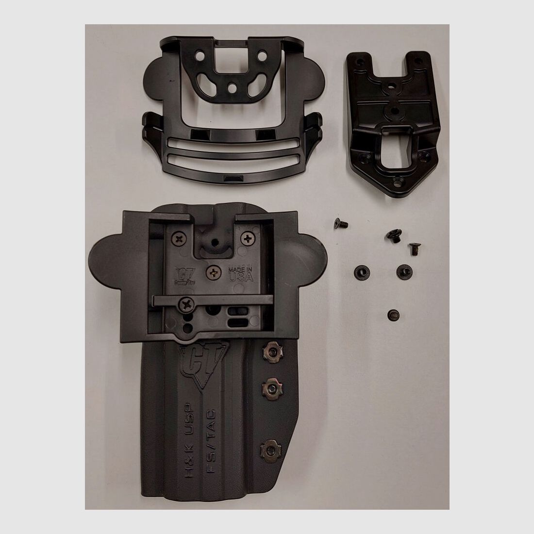 COMP-TAC HK SFP9L COMP-TAC International KYDEX Holster rechts schwarz (Gürtel, Paddel, Drop Offset)
