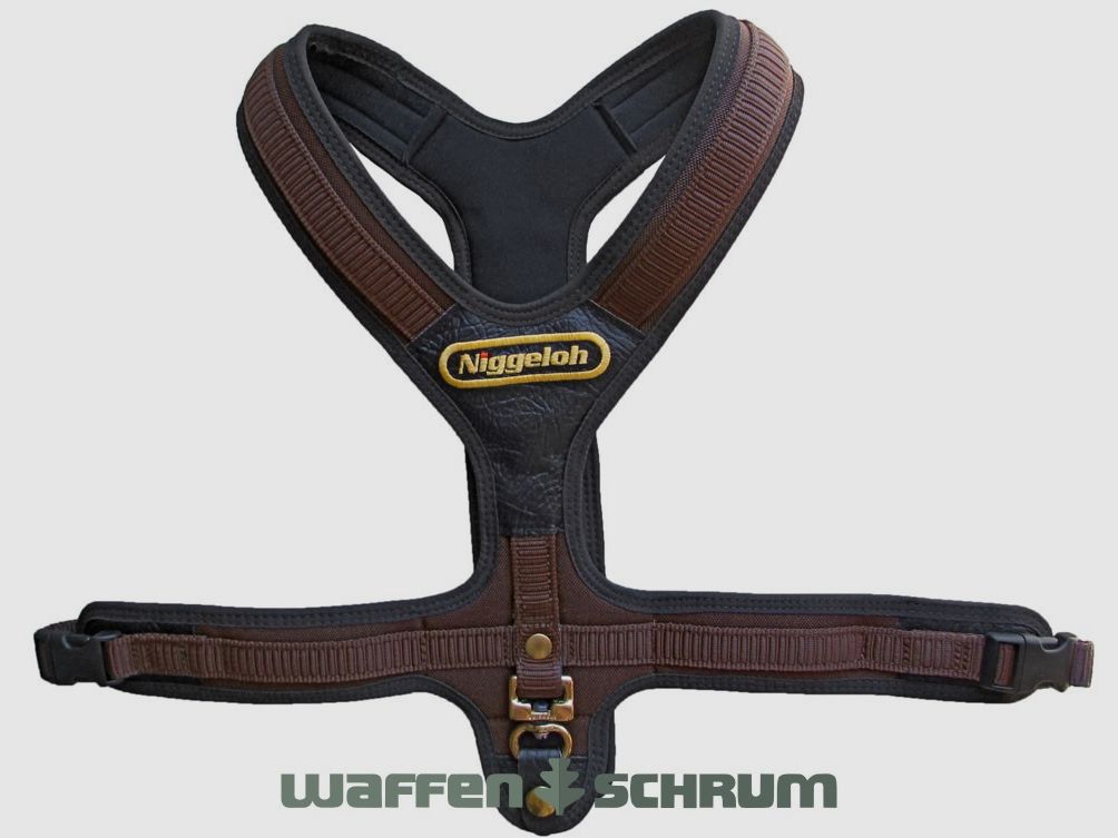 Niggeloh dog harness Follow brown