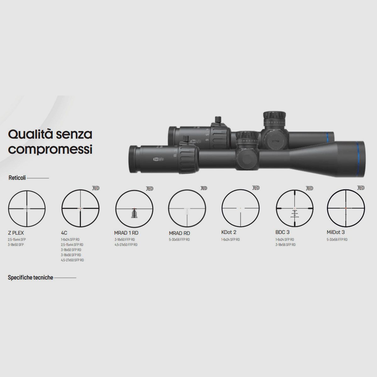 OPTIK – MEOPTA – MEOPRO R6 1-6×24 SFP RD | Absehen 4C, Bild 2 von 3