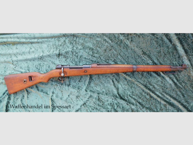 Karabiner K98a. Erfurt 1917 mit Nachbeschuß.