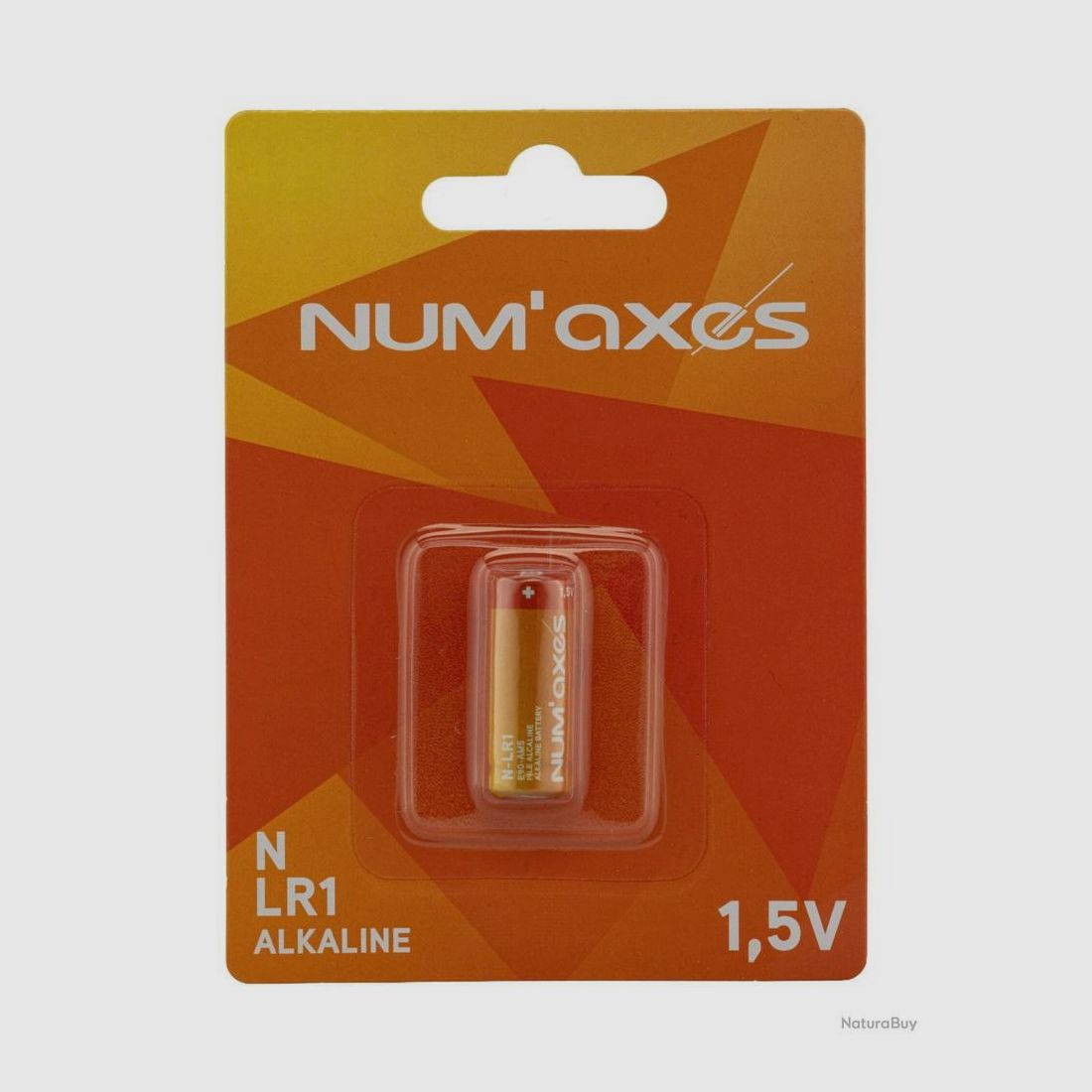 Pile Alcaline Num Axes LR01 1,5V - Longue Durée - Fiabilité Optimale - Pour Appareils de Chasse et Outdoor, image 3 sur 5