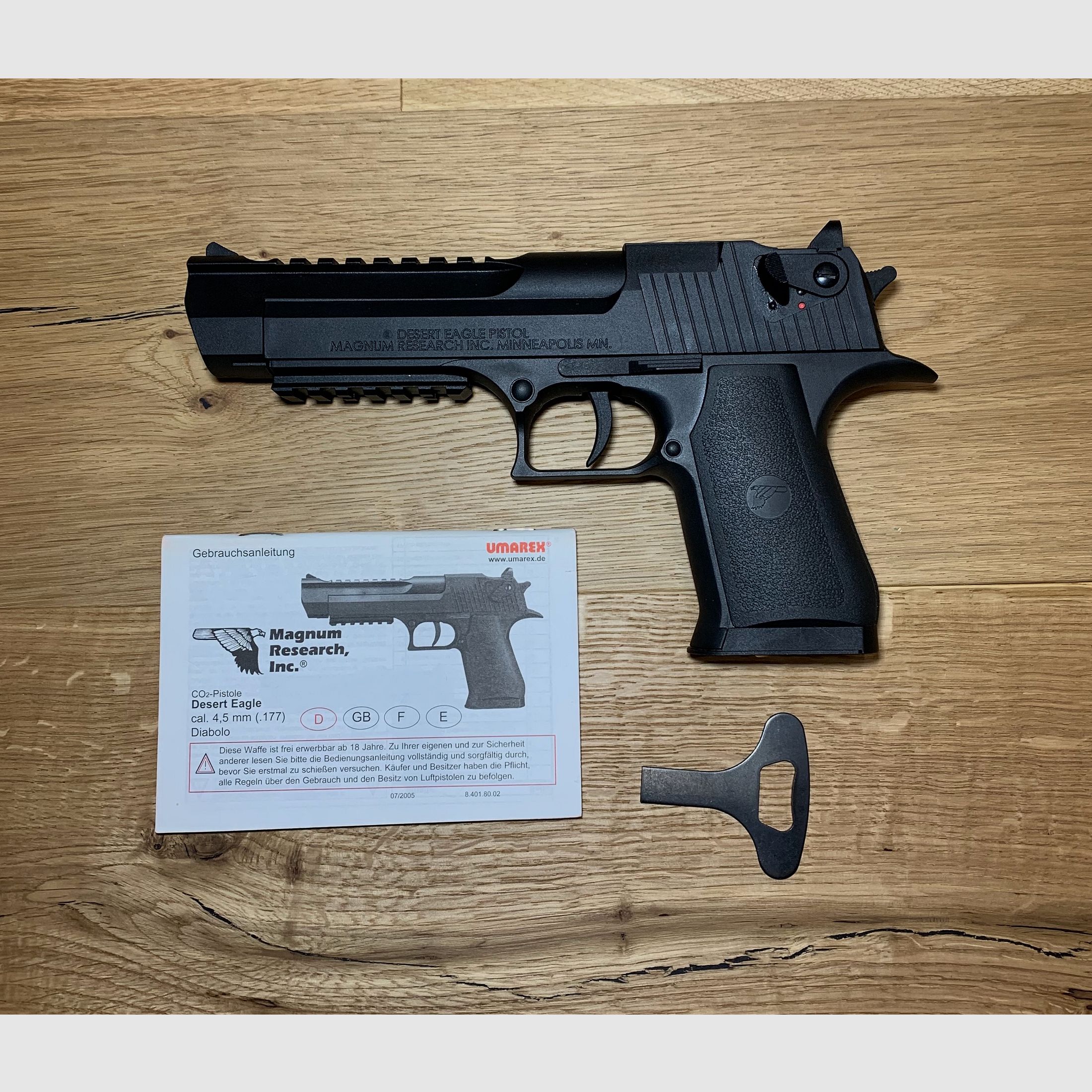 Desert Eagle CO2 pistol cal. 4.5mm Diabolo by Umarex