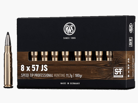 RWS 8x57JS Speed Tip Pro 11,7g - 180gr  Short Rifle