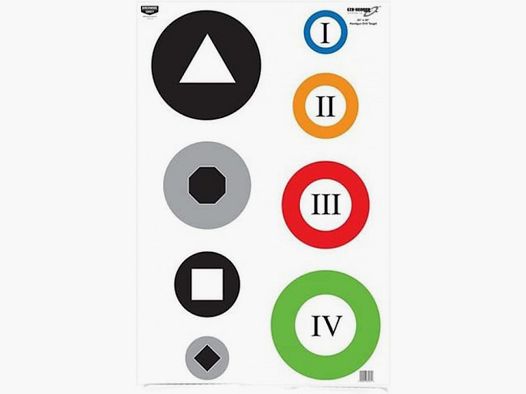 Eze-Scorer™ 23" x 35" Circle Drill Practice Paper