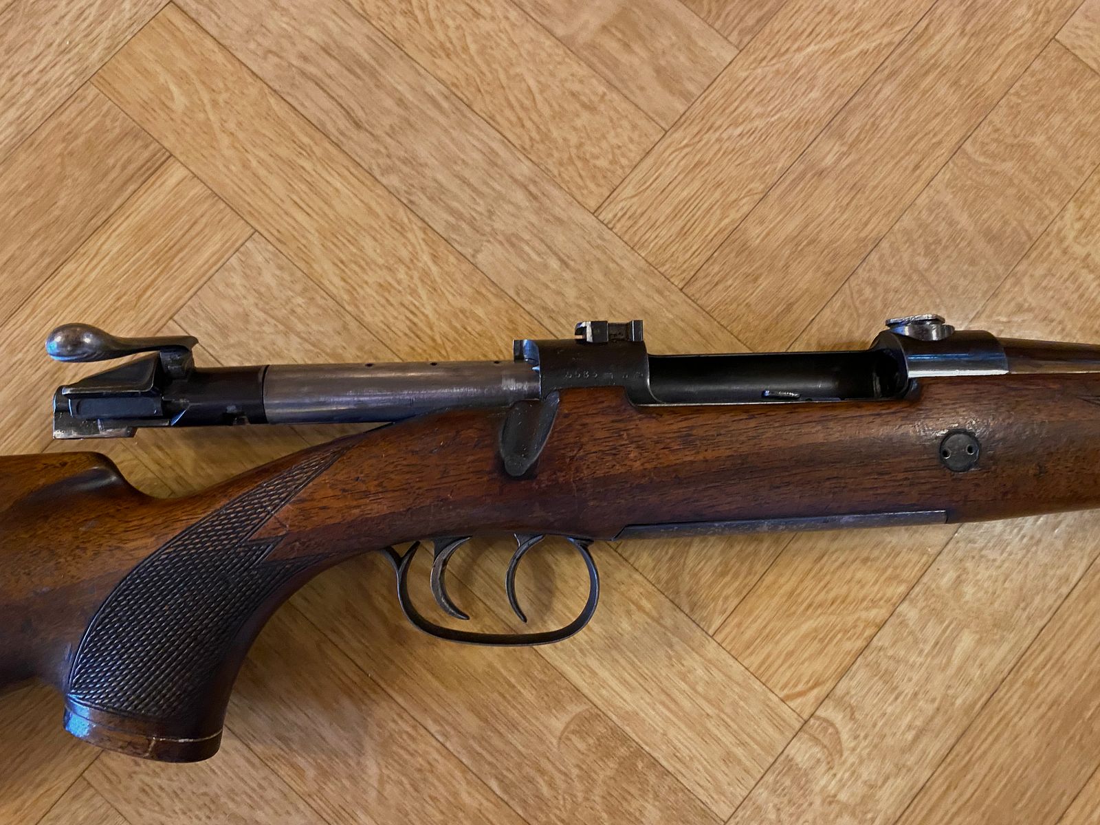 Steyr M72 7x64 repeating rifle Steyr swivel mount