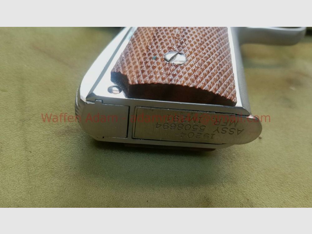 Colt MK IV/Serie`s 70 Government Nickel 1977