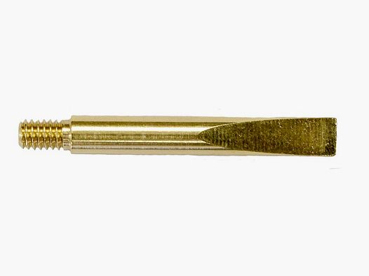 Brass scraper with thread