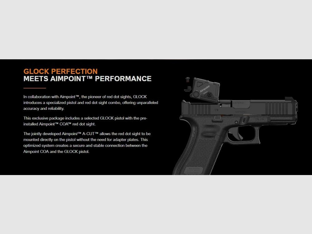 Glock Mod. 19 Gen5 A-Cut Combo