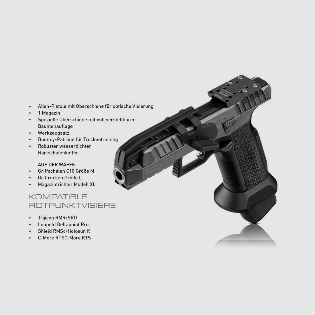 Laugo Arms Mod. ALIEN Creator Ltd. Optics