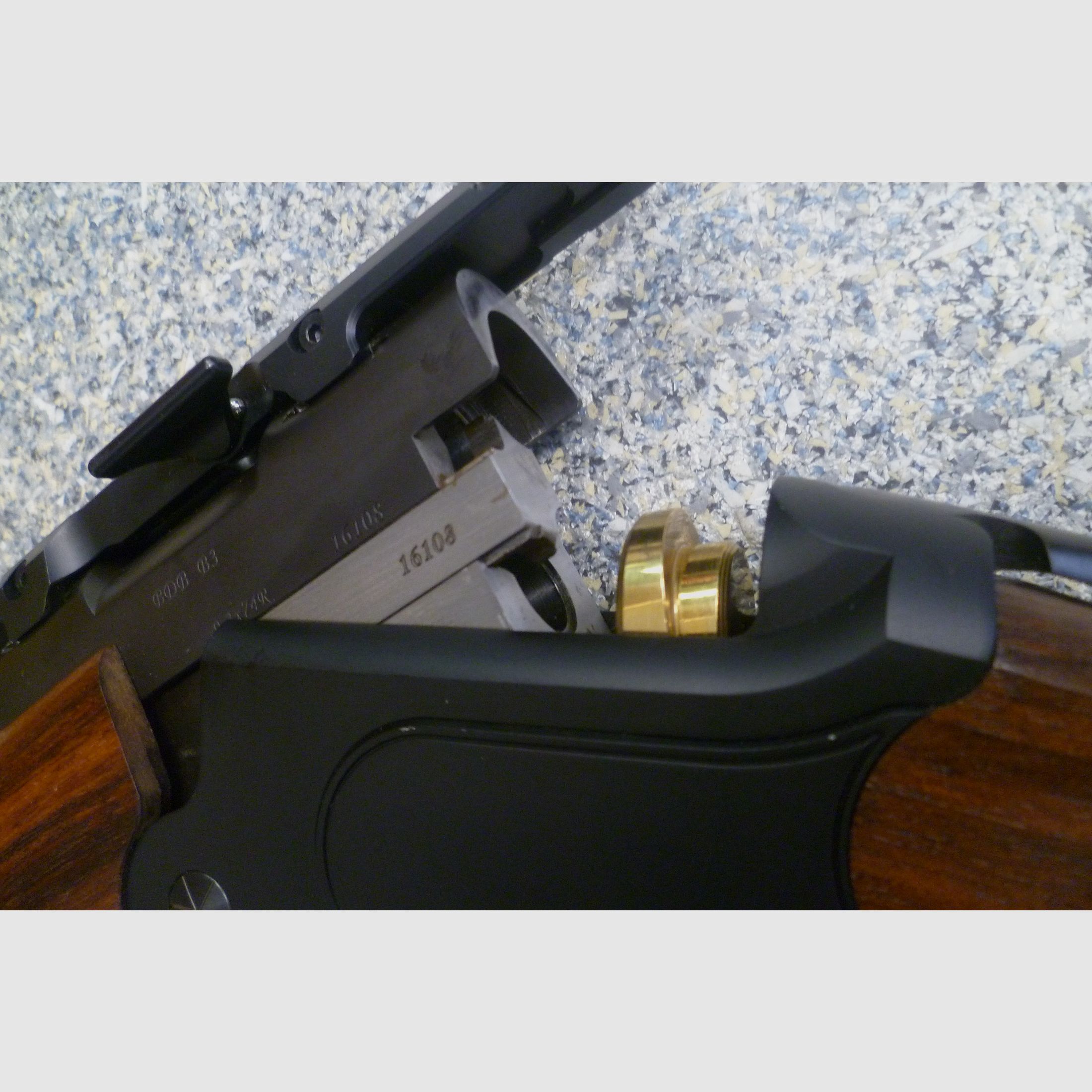 Bockdoppelbüchse Merkel BDB B3 Schwarz 9,3x74R