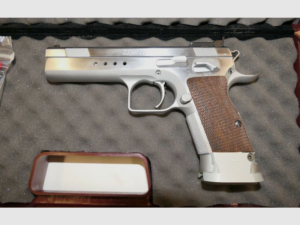 Tanfoglio Pistole, Tanfoglio Limited Custom, Gebraucht .45Auto, .45ACP mit Ersatzmagazin