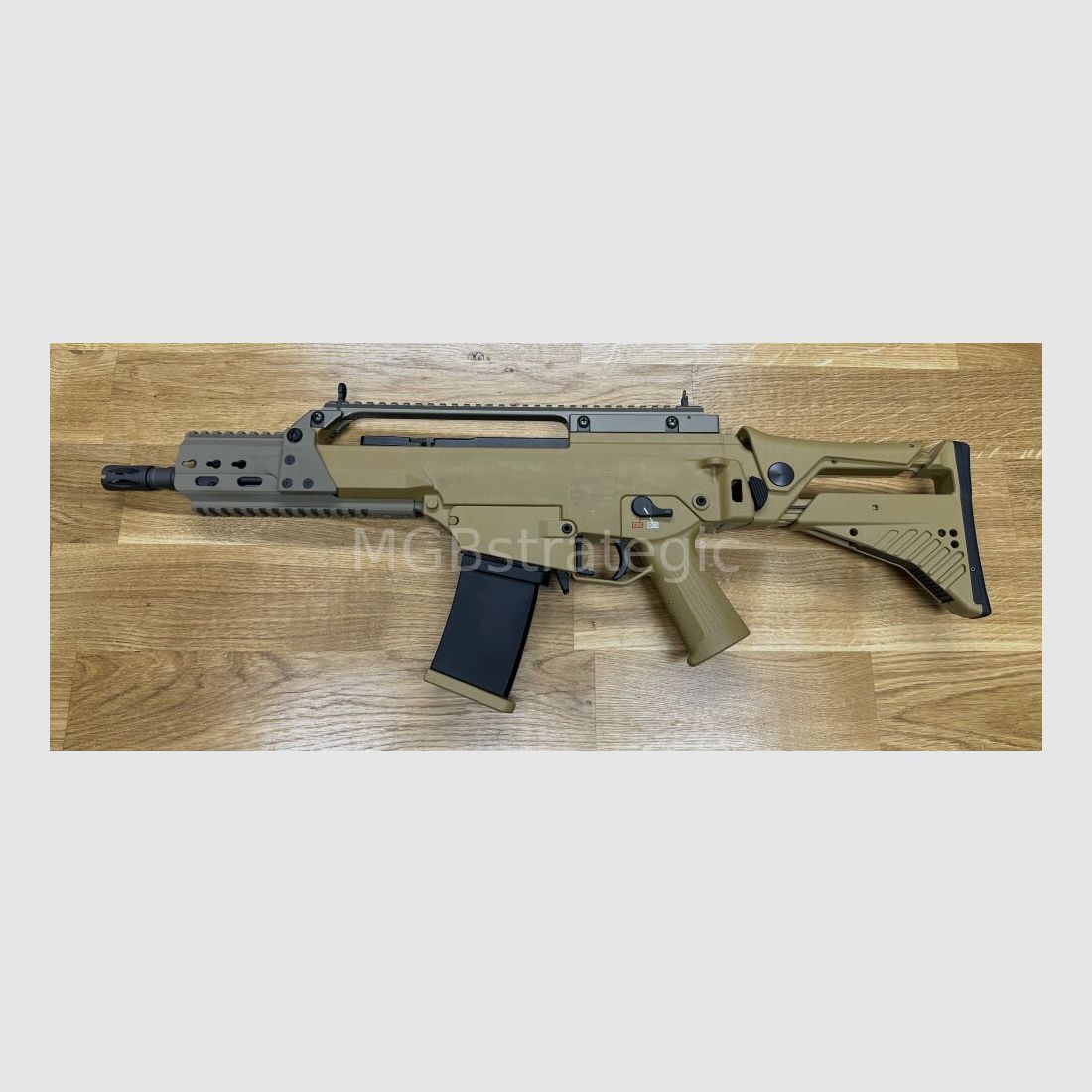 Heckler & Koch MGB243C Edición Limitada carabina semiautomática .223Rem HK243 en longitud de cañón "G36C" Edición Limitada por MGB - Culata fija - versión civil del H&K G36C, imagen 2 de 5