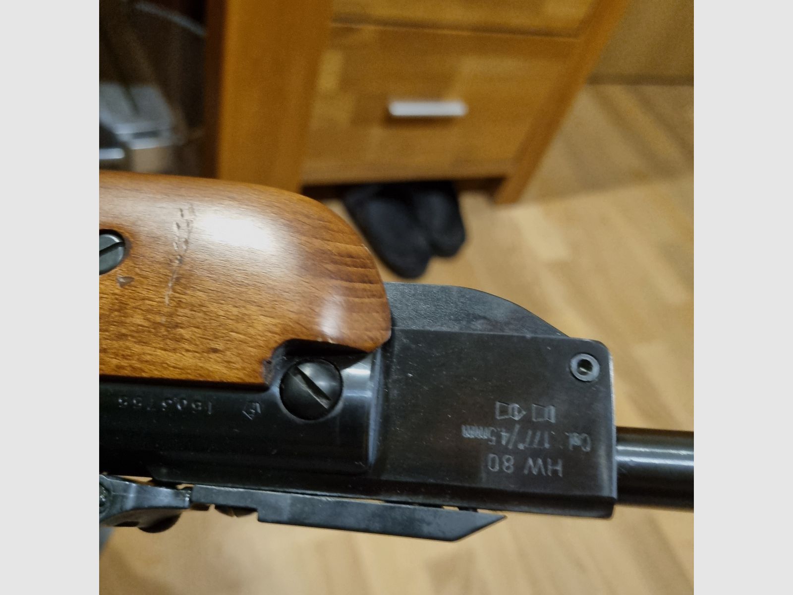 ⁵Weihrauch HW 80 mit ZF Gamo 4x20