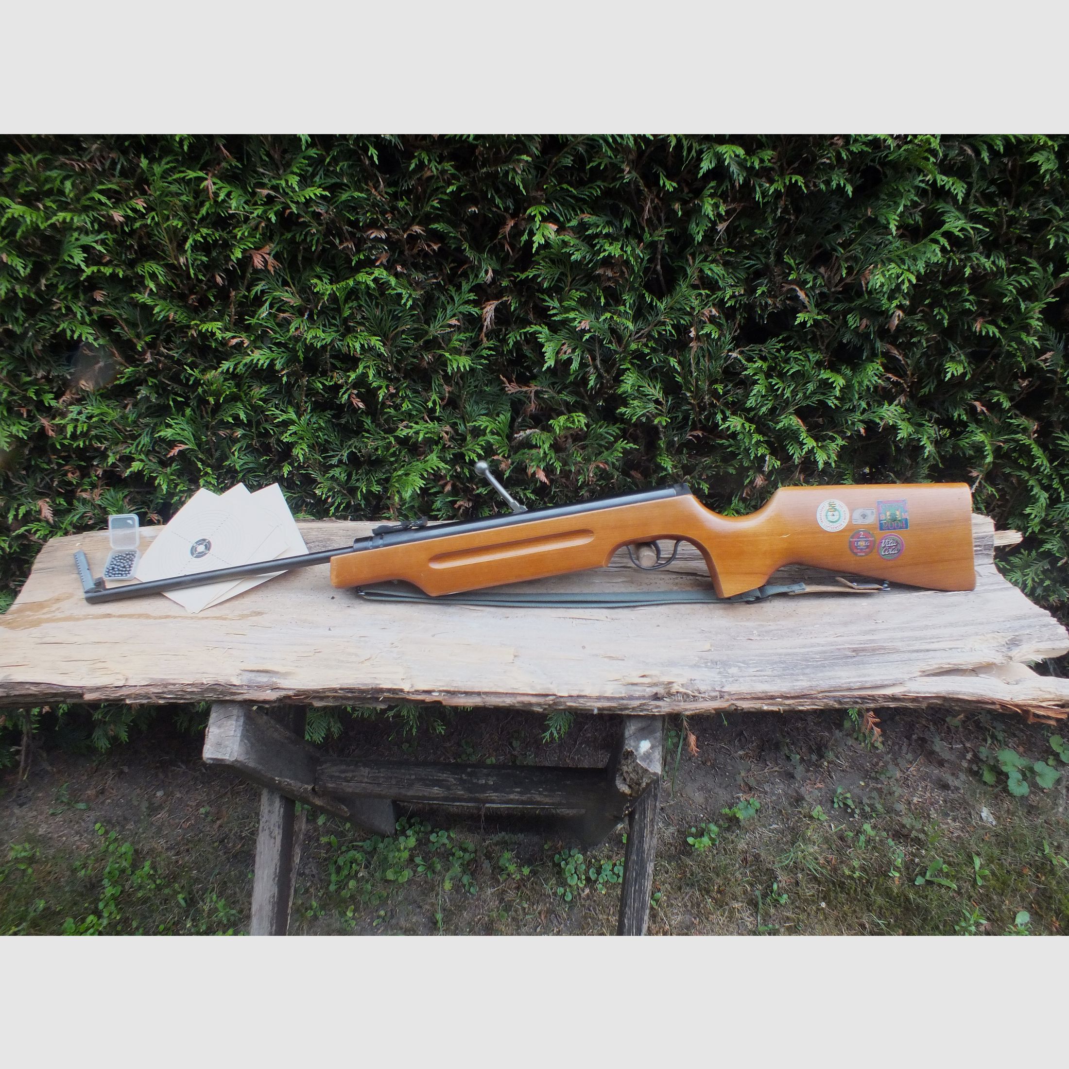 Suhler Luftdruckgewehr Haenel 312-4.1 DDR 