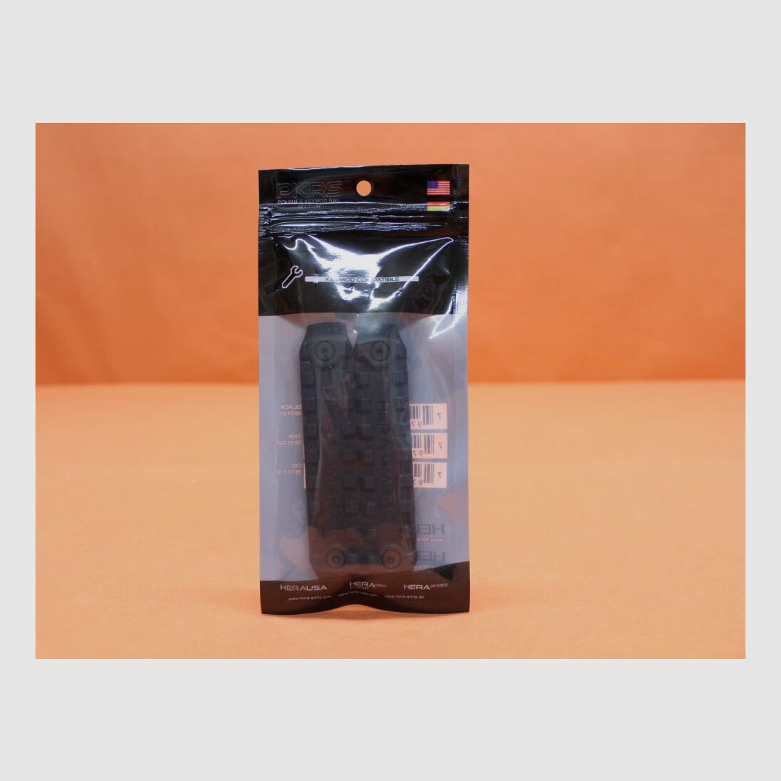 HERA HERA PKRS Polymer KeyMod Rail System (18.01.01) Polymer Black VE 2 pieces/ Picatinny rail