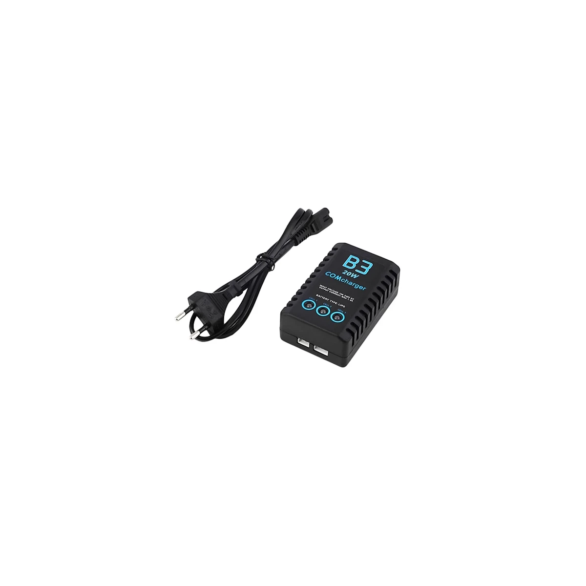 Cub Package 0.25g – 11.1v LiPo T-Plug Triple Stick Negro – Kit de Accesorios para Principiantes para Airsoft, imagen 5 de 8