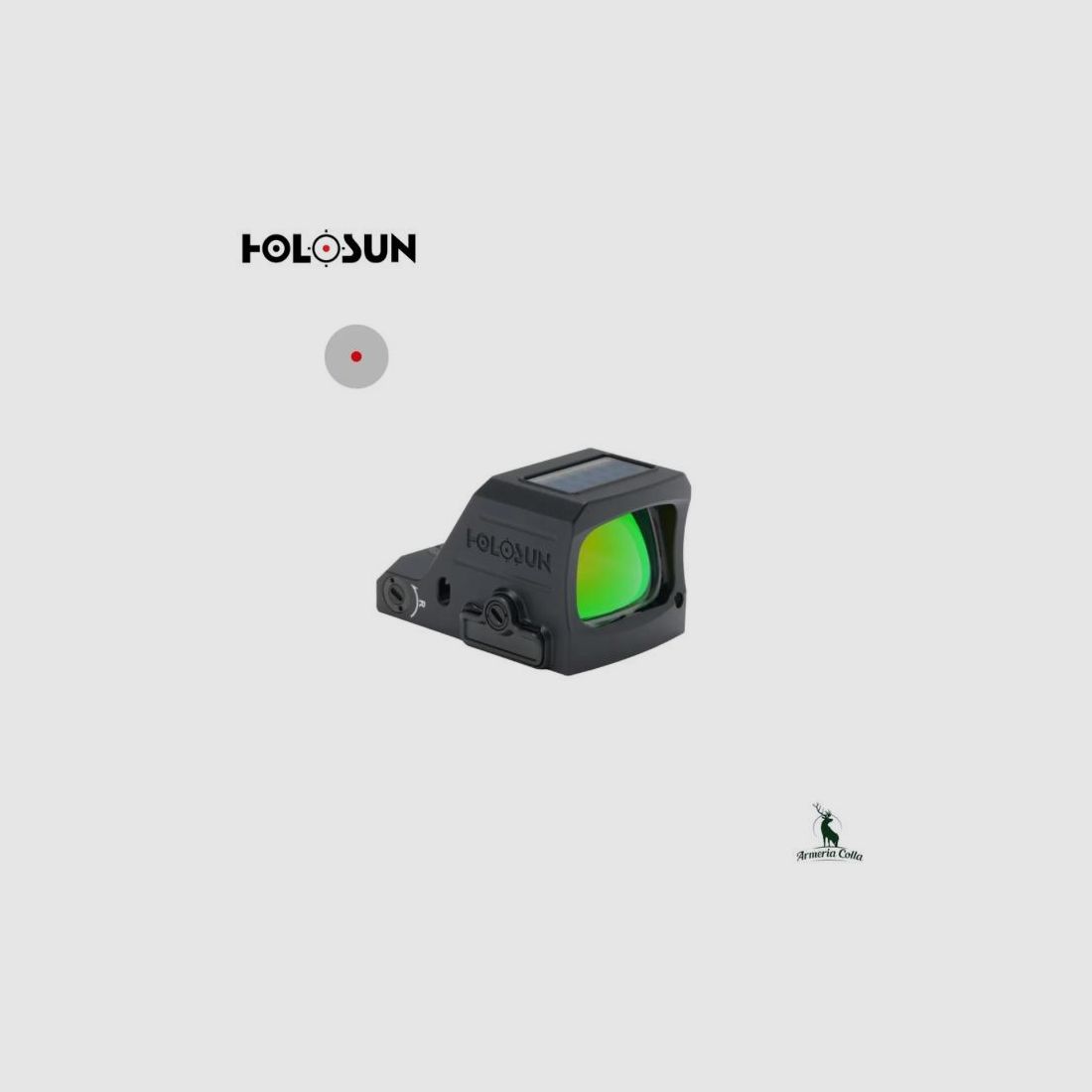 Holosun HE407C Celownik Czerwony Solarna Seria X3