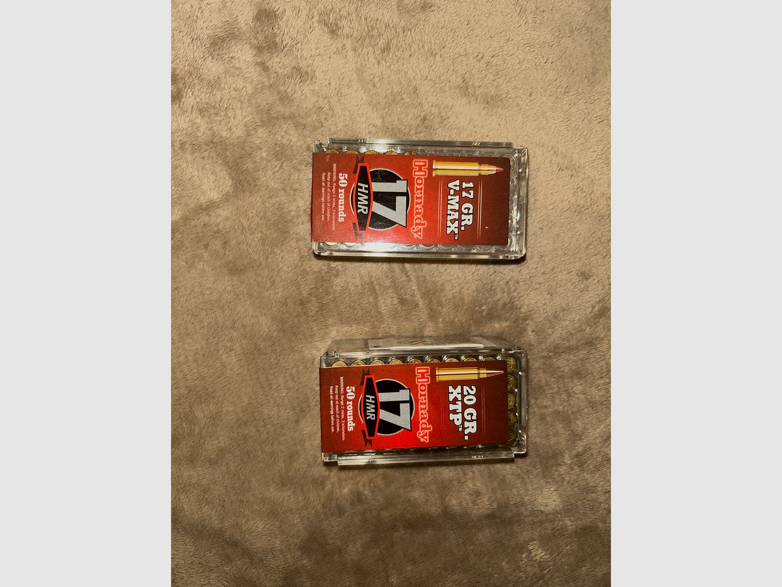 .17 HMR Restmunition 74 coups