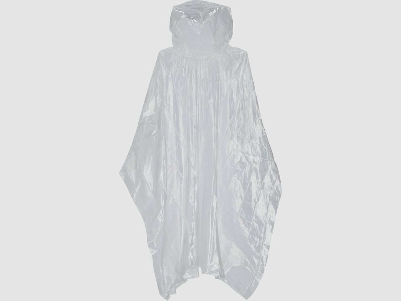 Whistler Bianro Festival Regenponcho, transparent, Einheitsgröße