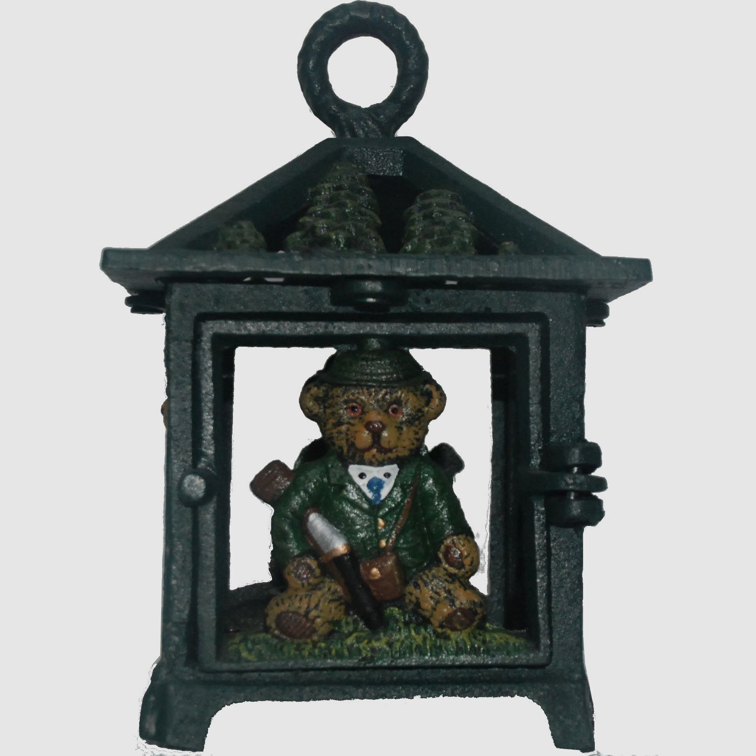 'Sir Teddy' Windlicht aus Gusseisen
