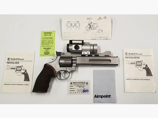 Smith & Wesson 686-3 Merkle Tuning, incluso Aim Point