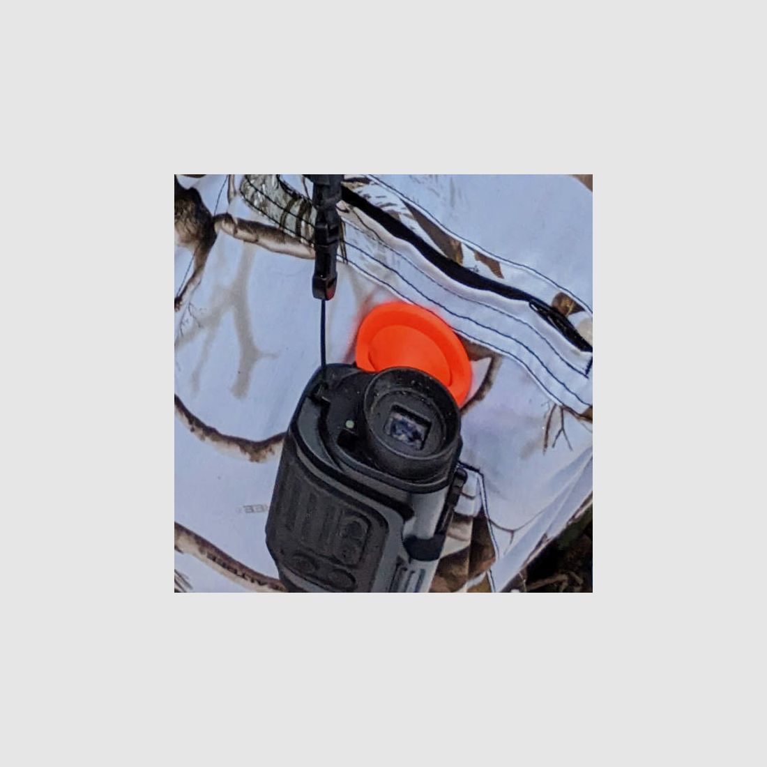 Für Infiray FH25R/FL25R und baugleich - Magnethalter zur Befestigung an der Bekleidung.