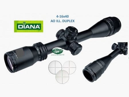 DIANA Ottica 4-16X40 ret.Duplex illuminato
