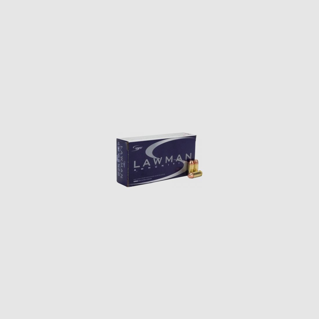 Speer Lawman CleanFire .40 S&W 165GR TMJ RN 50 cartridges