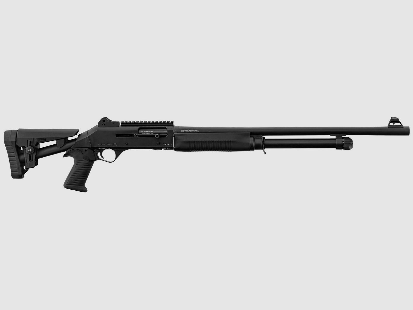Fusil semi automatique AKSA ARMS S4-FX04 Cal. 12/76 – NOIR en 2+1 coups, image 3 sur 4