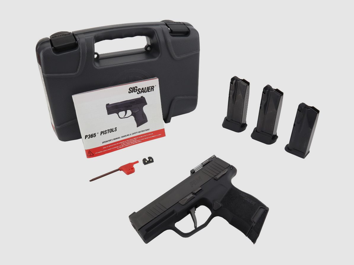 Sig Sauer P365 MS con mirino al trizio