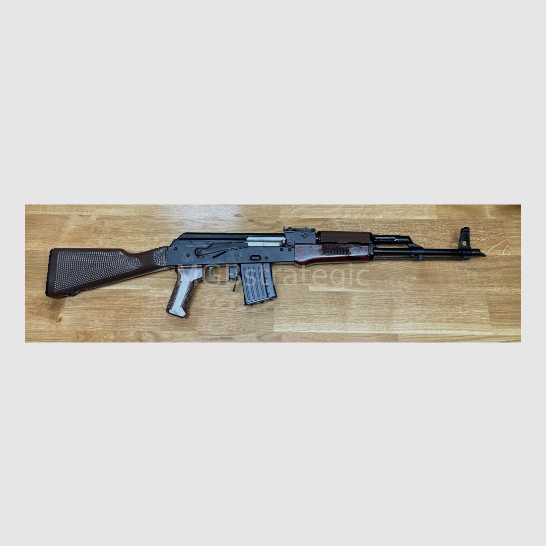 sportowo dopuszczony! WBP Jack - półautomatyczna broń .223Rem oryginalne części DDR NVA - system AKM AK47 AK74 - tłumik płomieni AKM