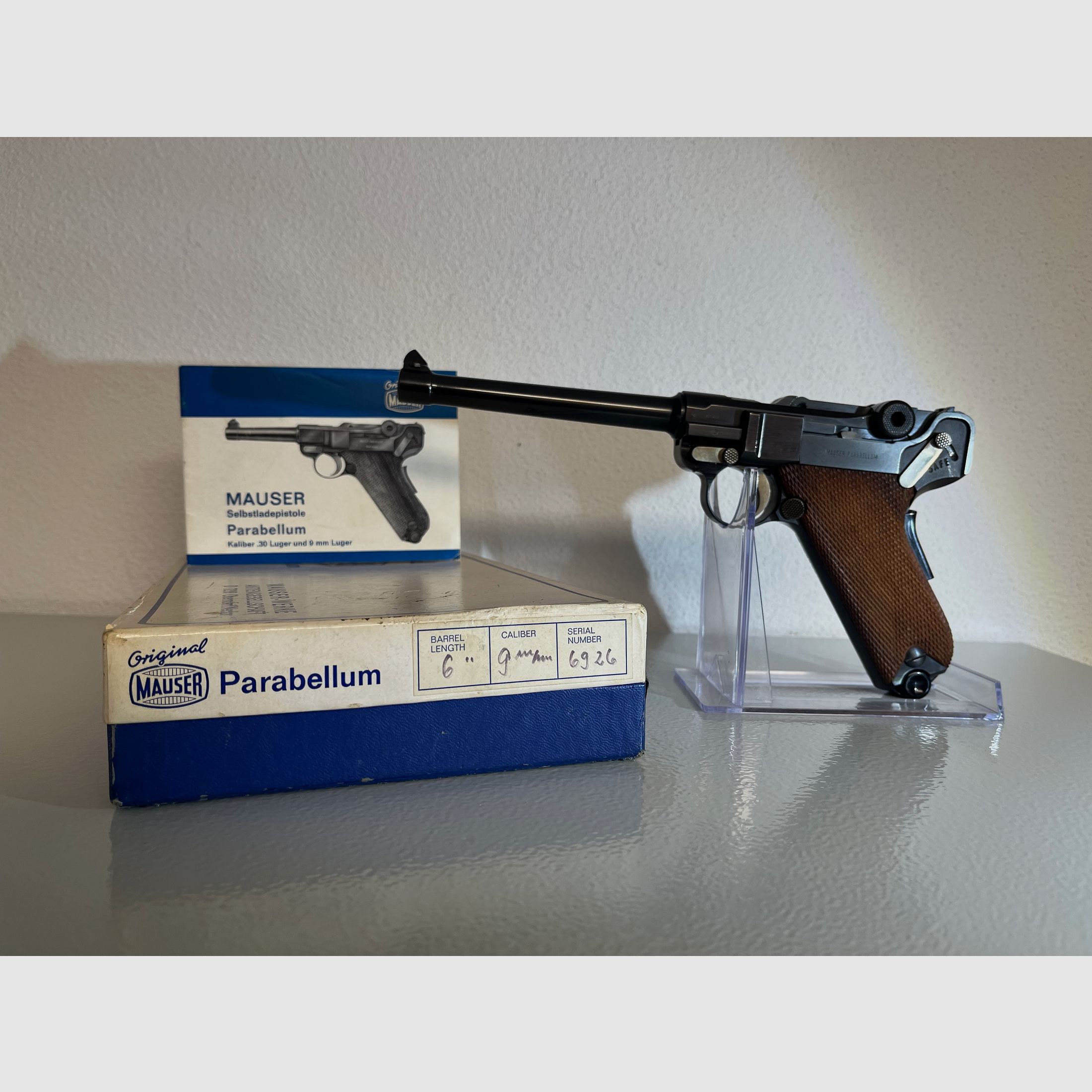 Mauser P 08 pistola, immagine 1 di 2
