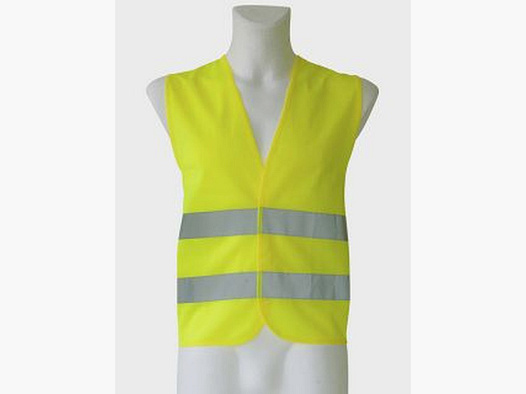 Warnweste Gelb EN ISO20471 Standard XL