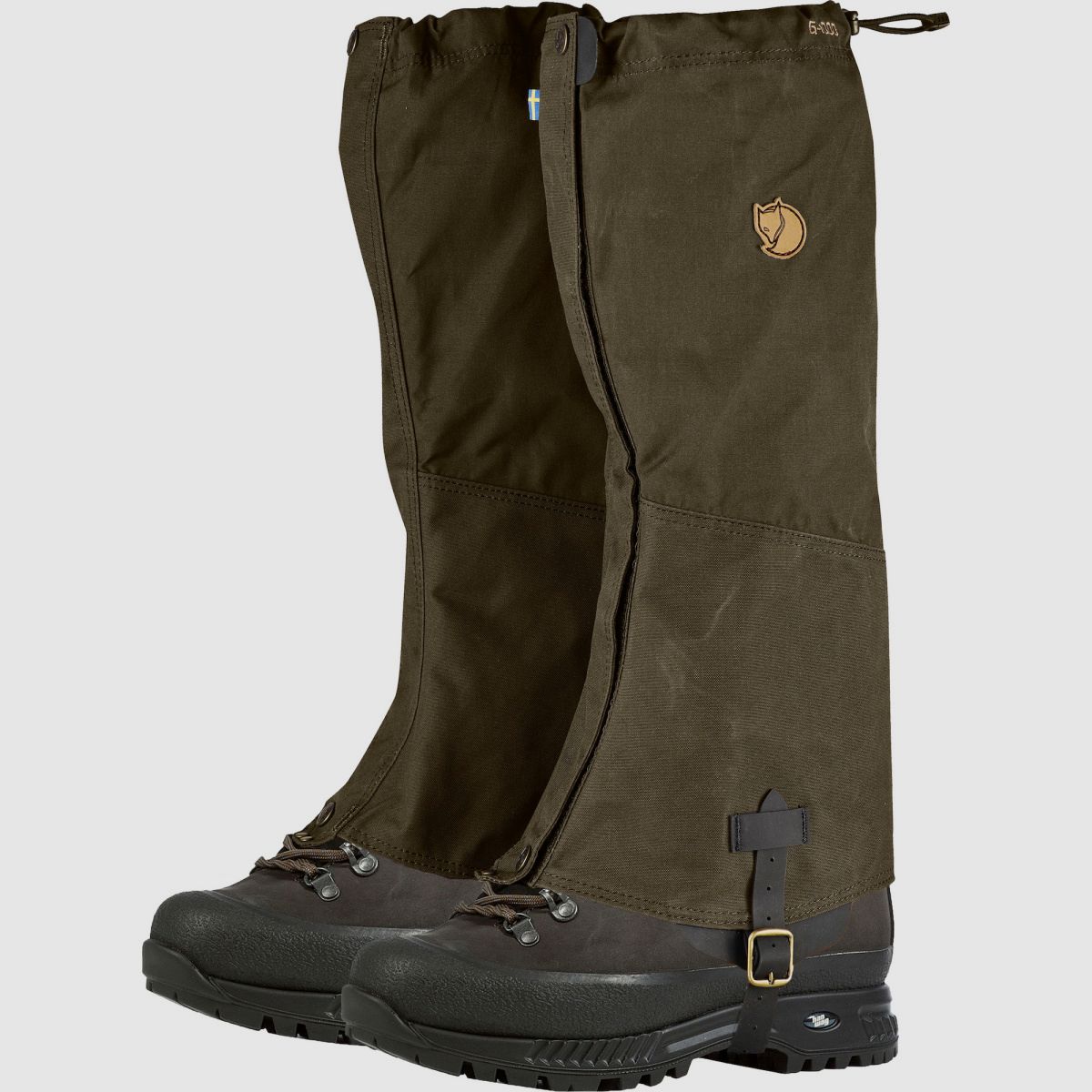 FJÄLLRÄVEN Singi Gaiters Dark Olive