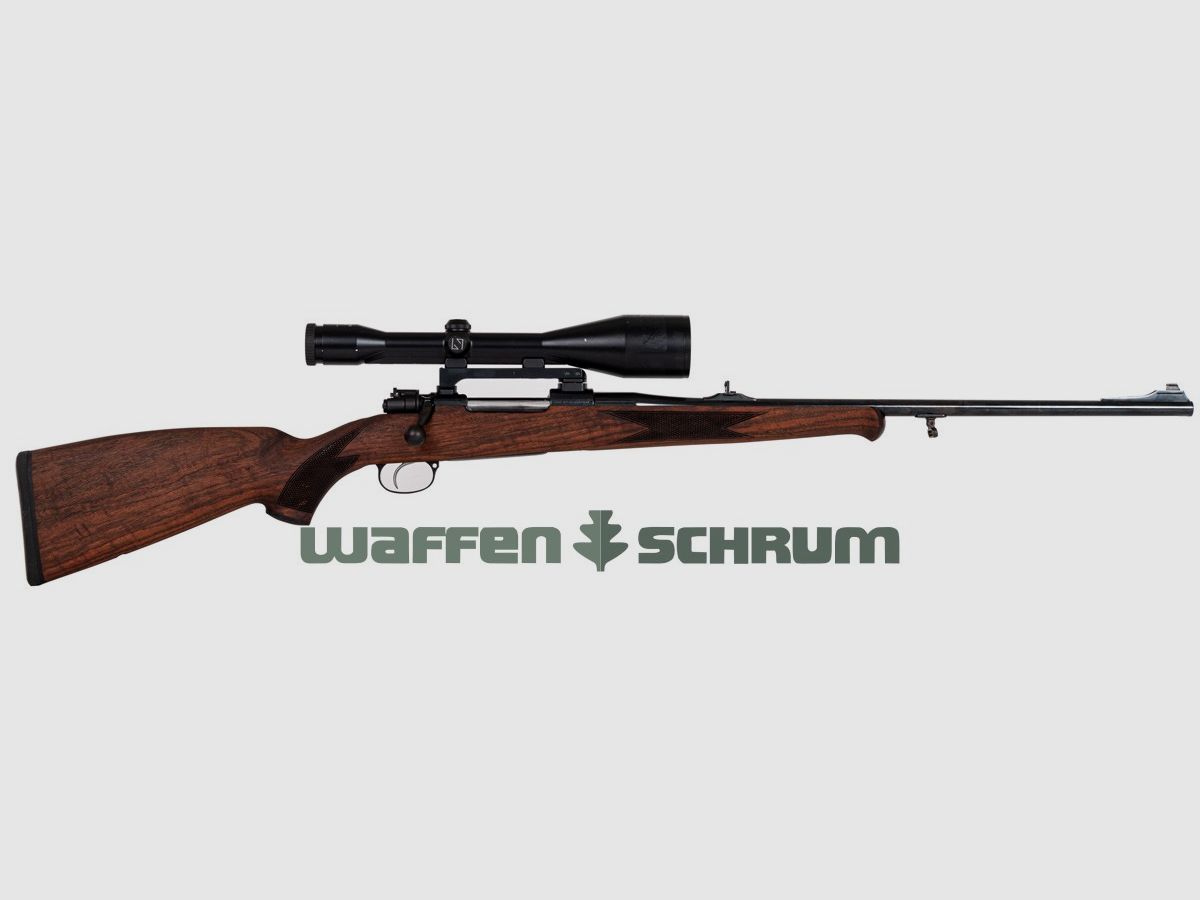 Frankonia M98 de Lux .308Win, ZF Zeiss Diatal ZM 8x56 Abs. 8, zwengelmontage, zij 3-positie veiligheid, combinatie trekker, looplengte: 60cm,