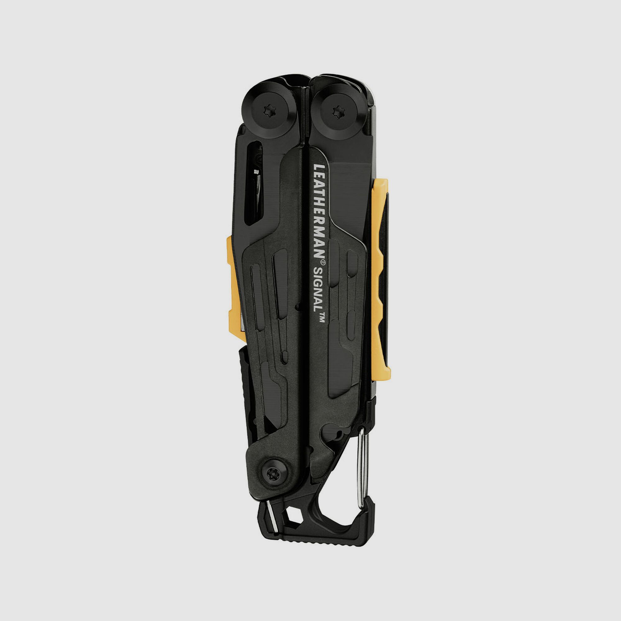 Leatherman SIGNAL Black, Molle Holster, Schwarz, L