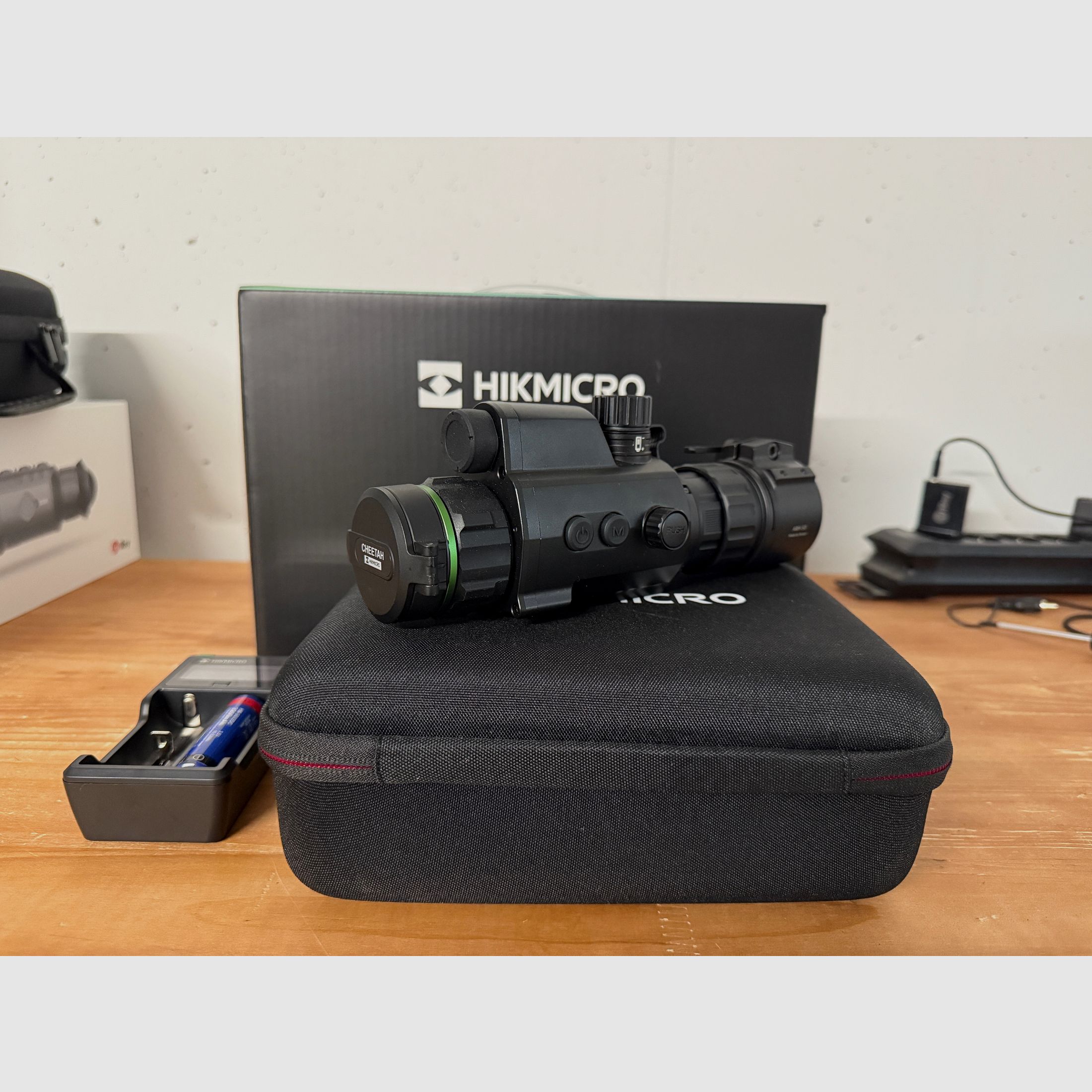 Hikmicro Cheetah C32F-N Nachtsichtgerät – Neuwertig + Rechnung vom Januar 2025