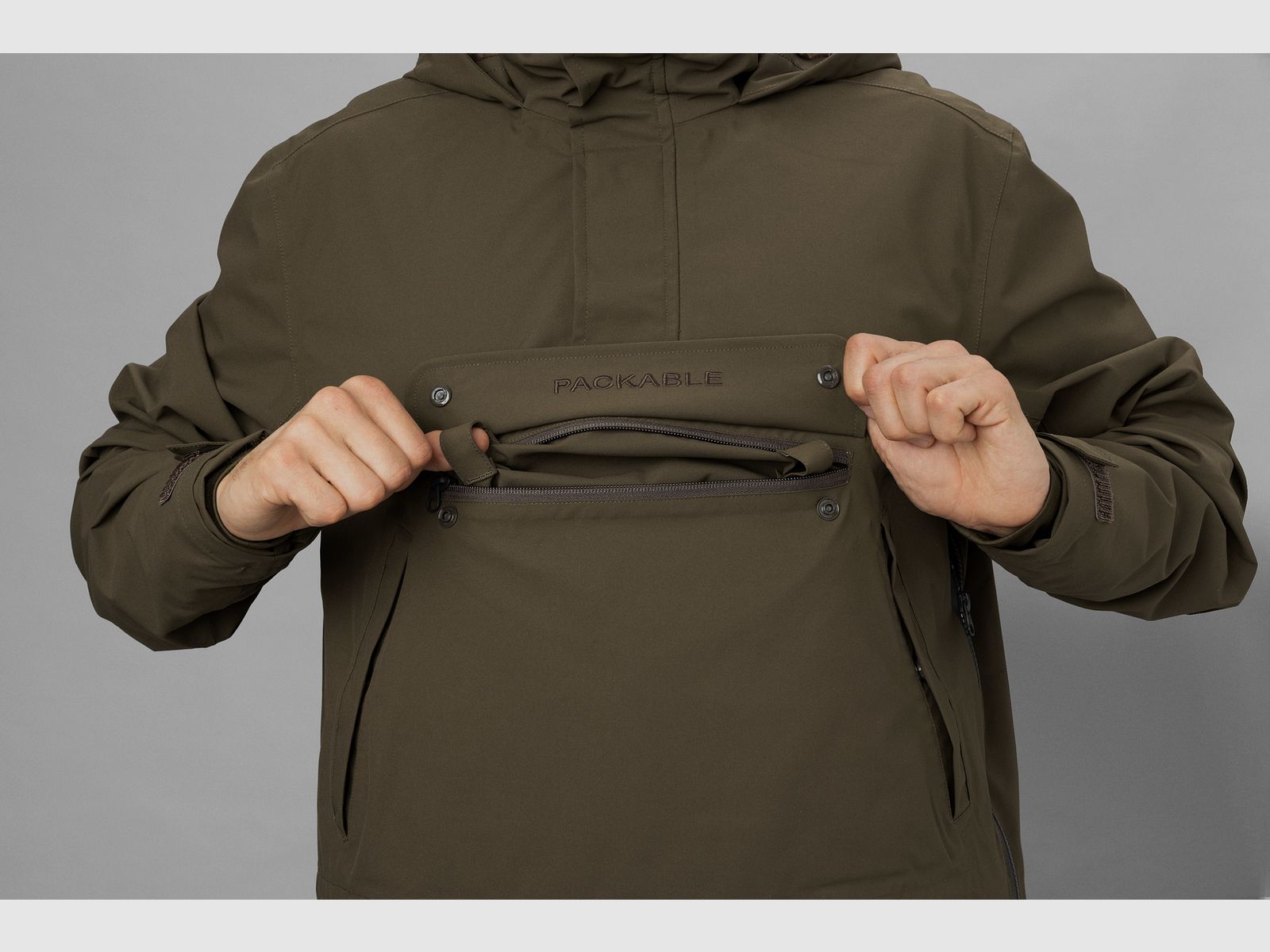 Härkila Orton Tech HWS Packable Smock Jacket, afbeelding 4 van 8