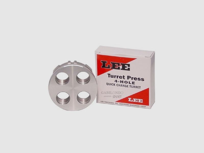Quick Change pour presse TURRET LEE 4-Hole