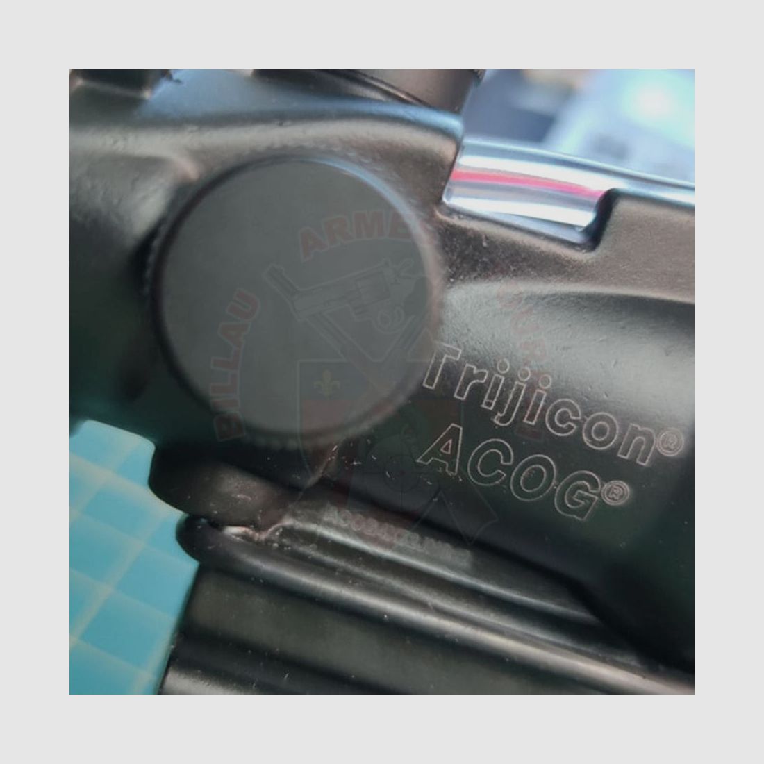 Lasergravur Acog-Markierungen nach der Restaurierung, Bild 3 von 9