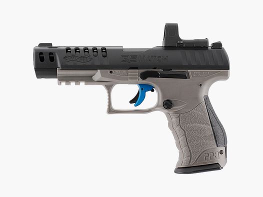 Walther Q5 Match Combo 5" Set, < 3,0 J, CO₂
