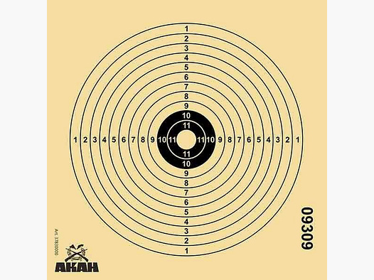 AKAH Air Rifle Target 14x14cm