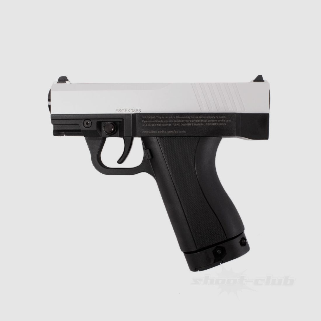 Tiberius Arms	 FSC Limit. Edit + Black Widow Silver/Black + Rubber + 8g Co2