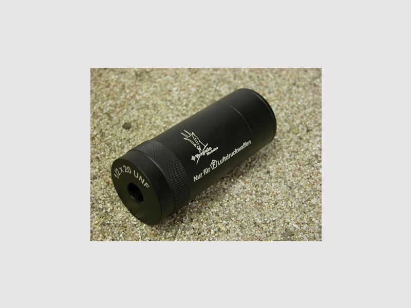 VESPULA BASIC "F" Schalldämpfer für Luftdurckwaffen 3-Kammer-Hochleistungsmoderator bis 5,5 mm